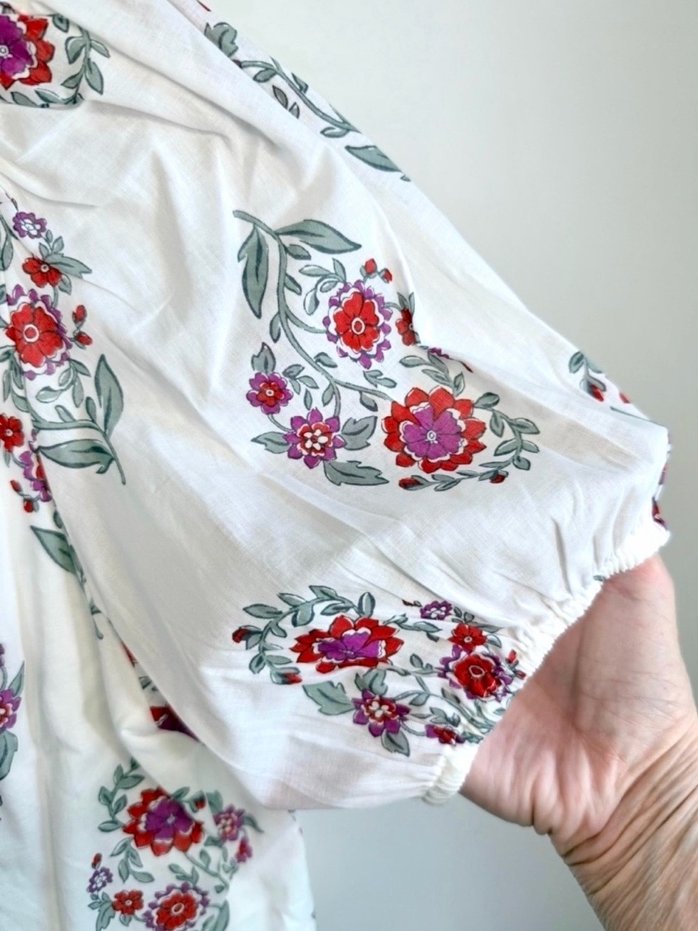 NWT Avara Sugar Lips Maleigh Gauze Top Blouse in Nelina Floral Print Size Small - Picture 8 of 16